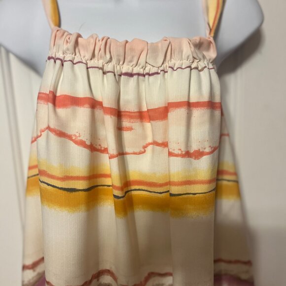 NWOT stylish Nine West lined sundress XS - Picture 2 of 6
